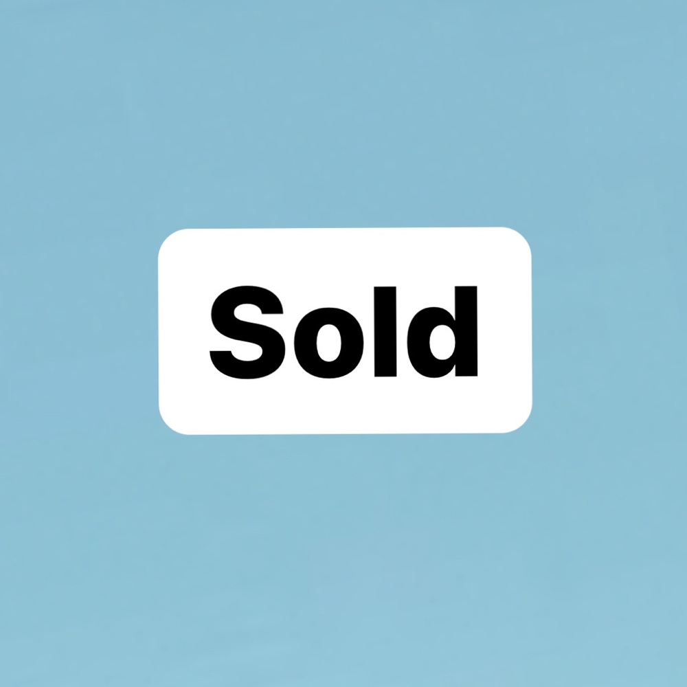 THE ITEM IS SOLD